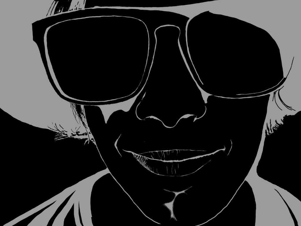 Rajz digitűlis táblával